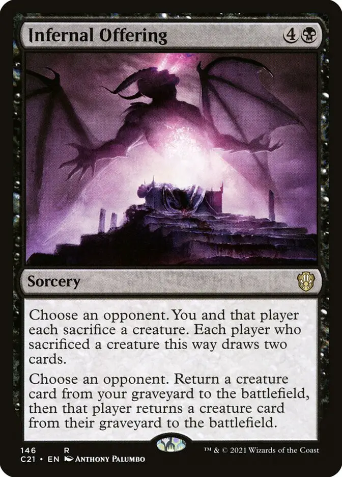 Infernal Offering (Commander 2021)