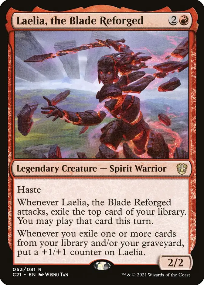 Laelia  the Blade Reforged (Commander 2021)