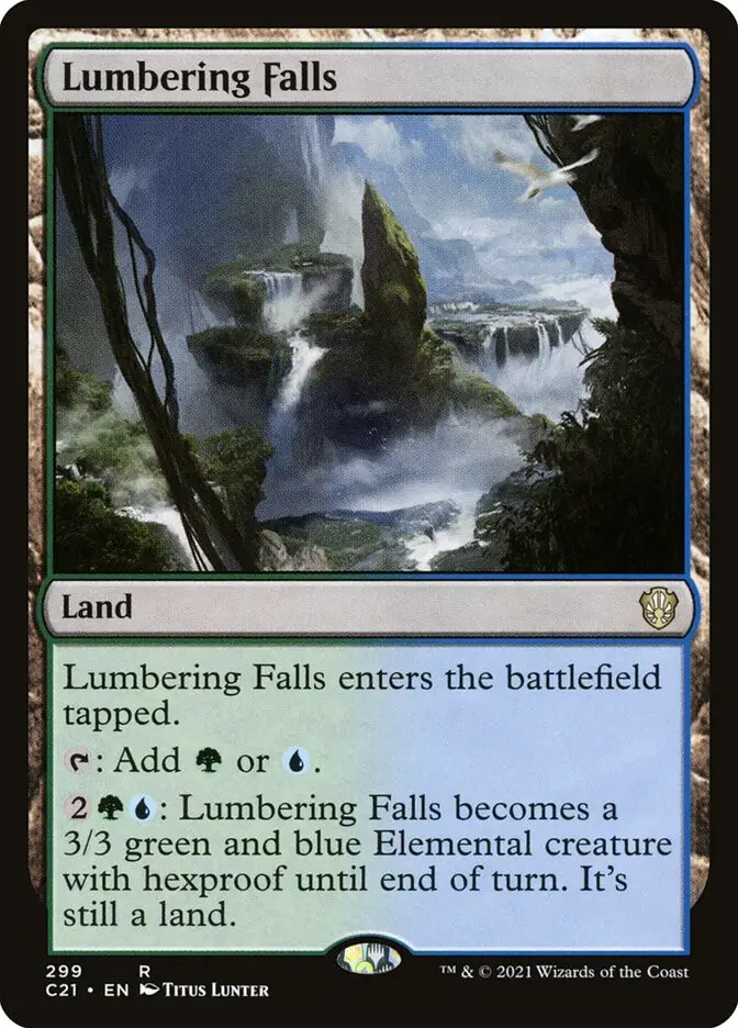 Lumbering Falls (Commander 2021)