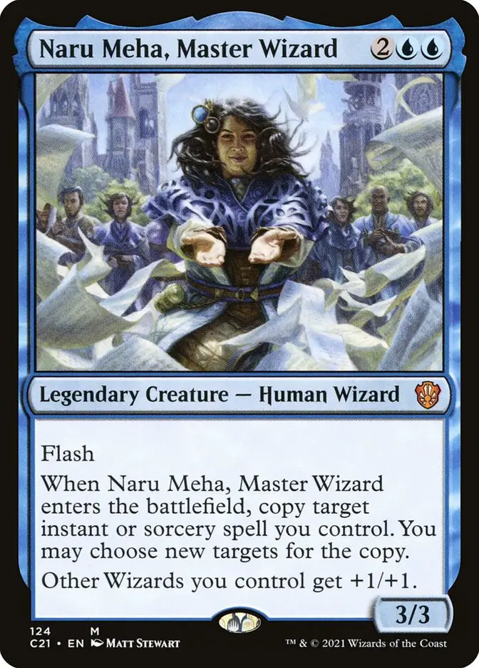 Naru Meha  Master Wizard (Commander 2021)