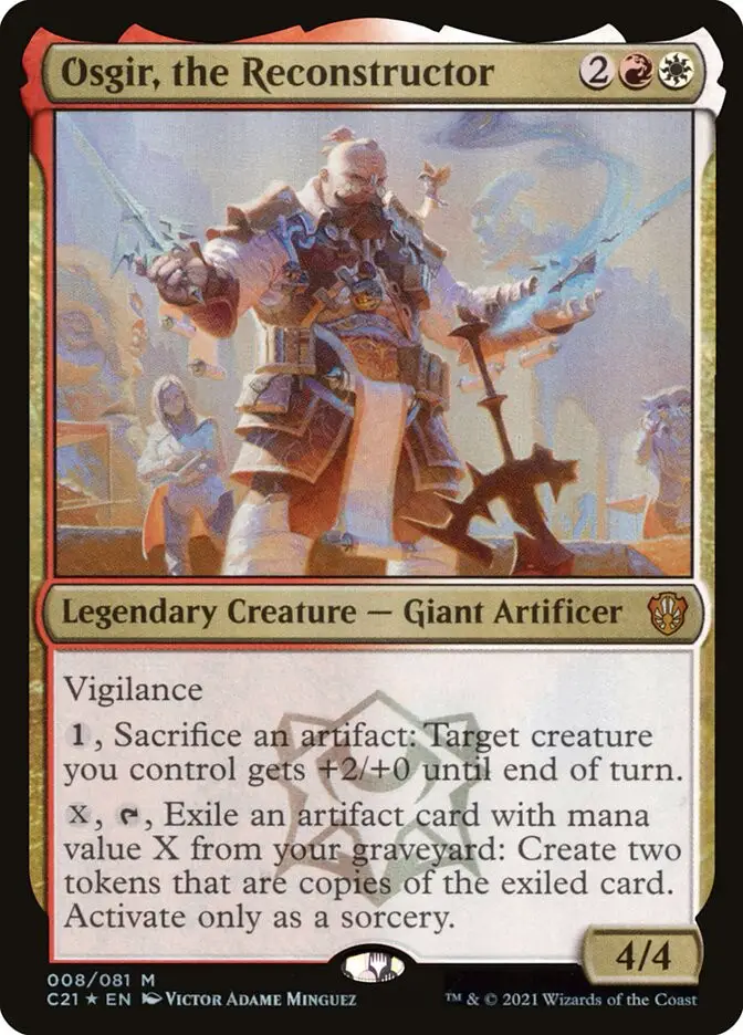 Osgir  the Reconstructor (Commander 2021)