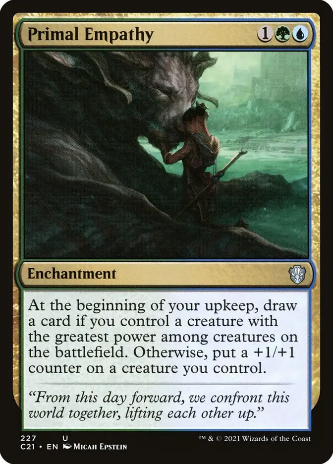 Primal Empathy (Commander 2021)