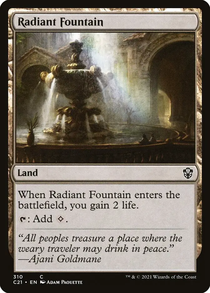 Radiant Fountain (Commander 2021)