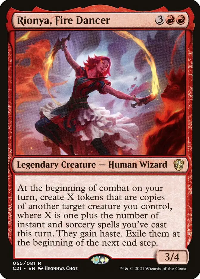 Rionya  Fire Dancer (Commander 2021)