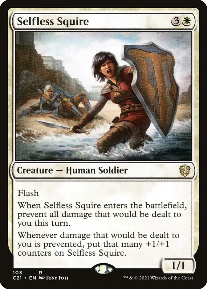 Selfless Squire (Commander 2021)