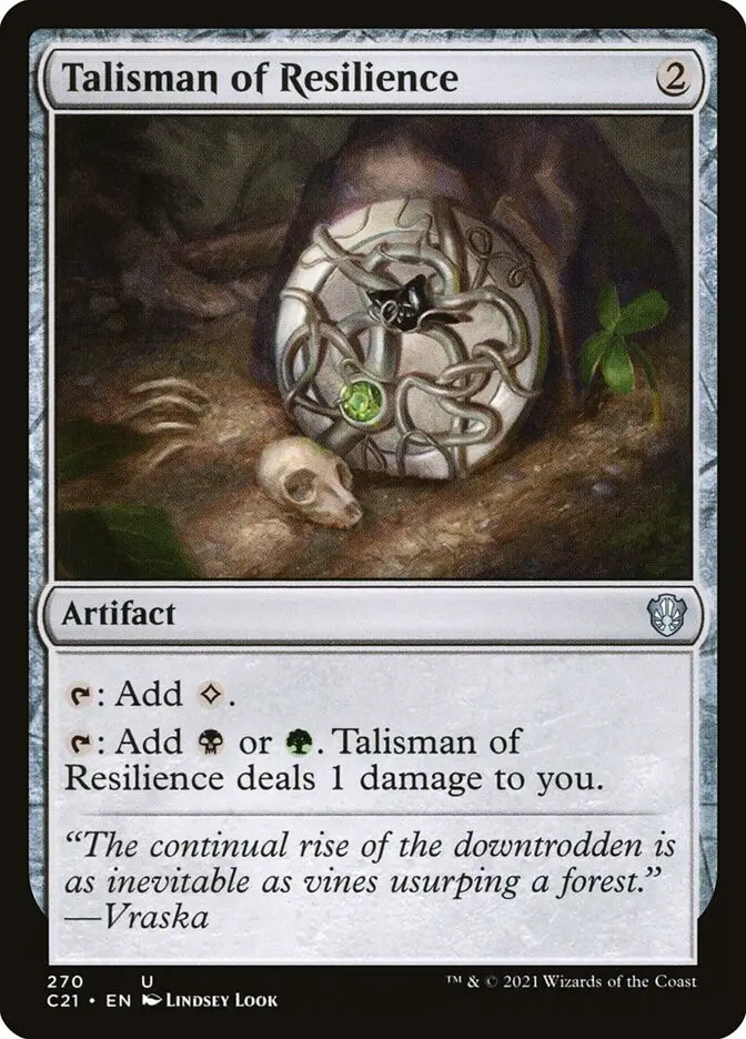 Talisman of Resilience (Commander 2021)