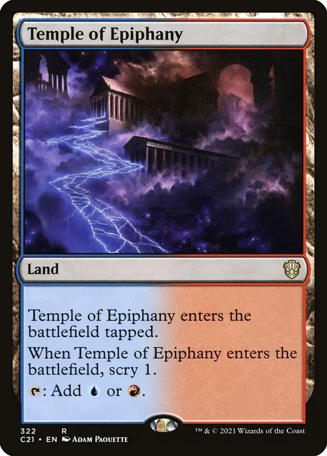 Temple of Epiphany (Commander 2021)