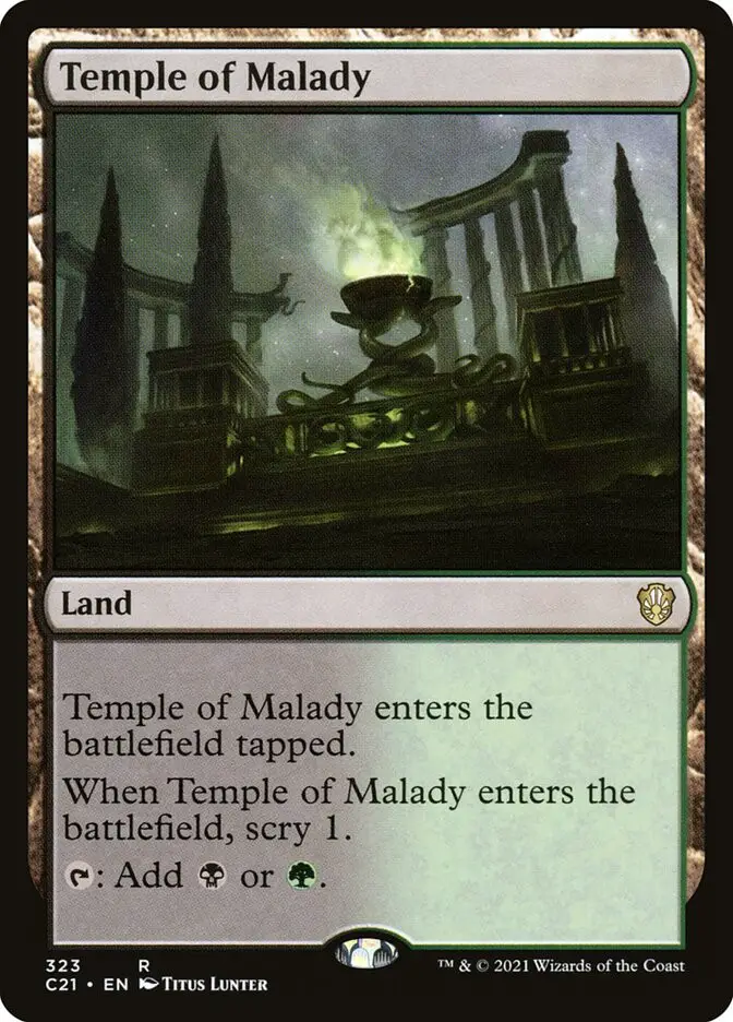 Temple of Malady (Commander 2021)