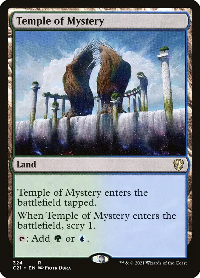 Temple of Mystery (Commander 2021)