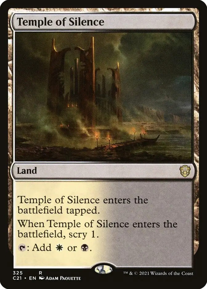 Temple of Silence (Commander 2021)