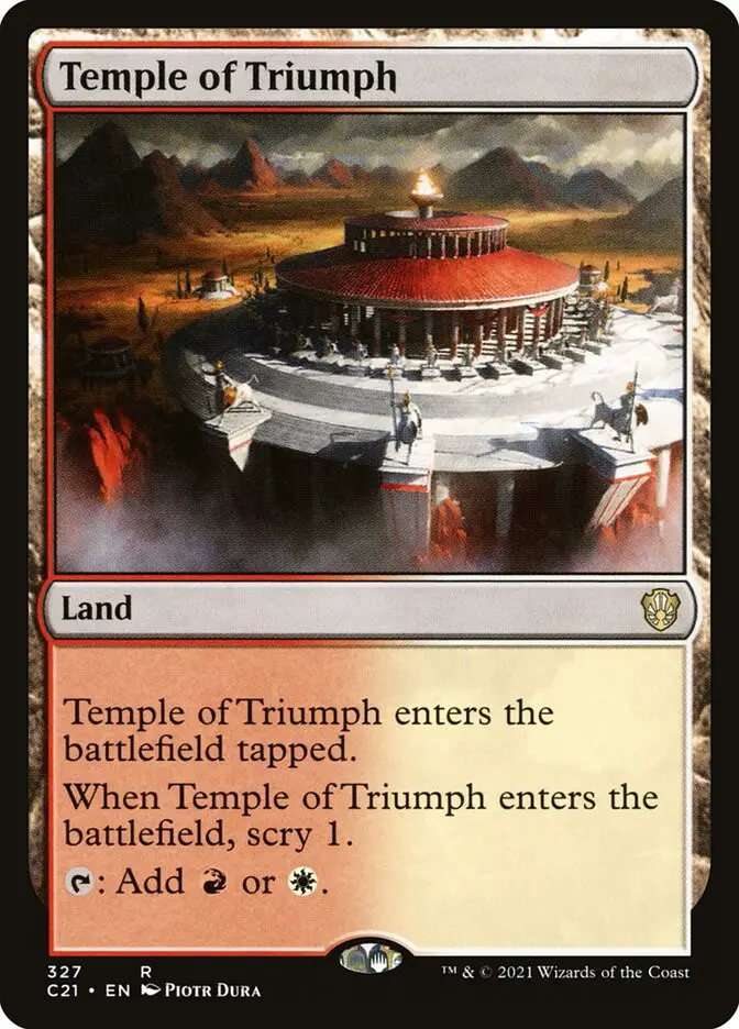 Temple of Triumph (Commander 2021)