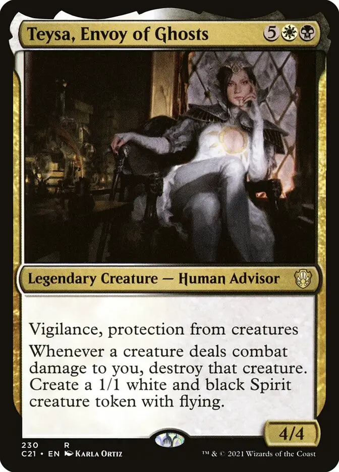 Teysa  Envoy of Ghosts (Commander 2021)