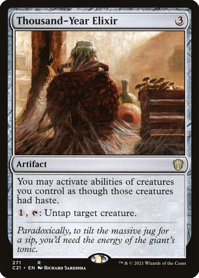 Thousand Year Elixir (Commander 2021)