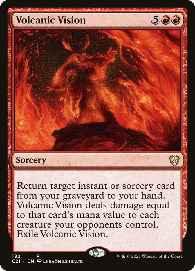 Volcanic Vision (Commander 2021)