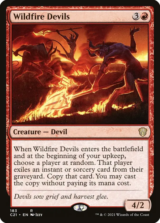 Wildfire Devils (Commander 2021)