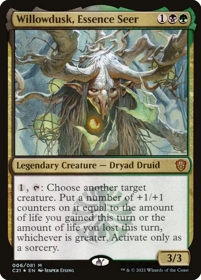 Willowdusk  Essence Seer (Commander 2021)