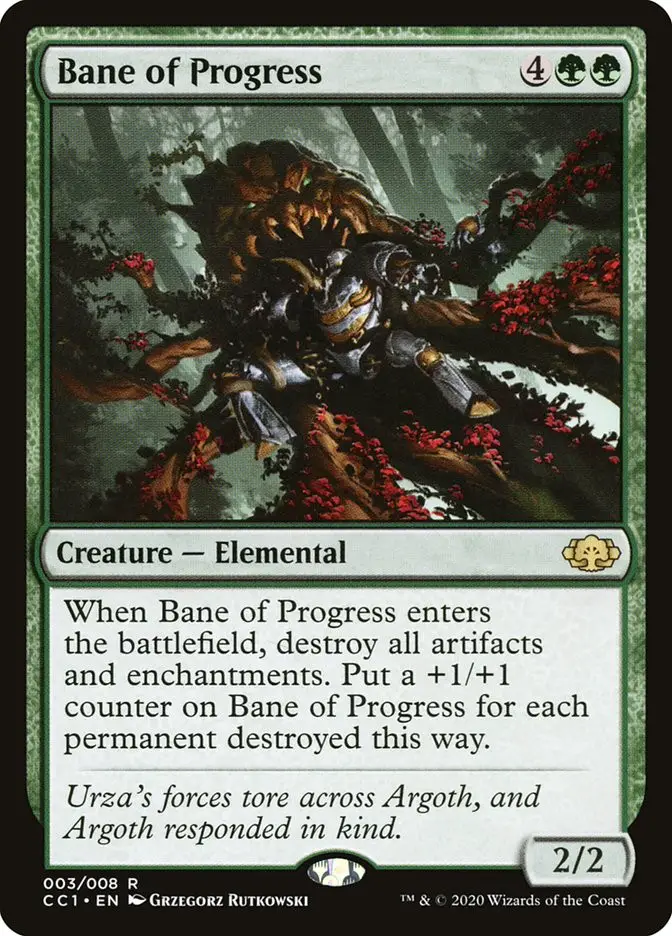 Bane of Progress (Commander Collection: Green)