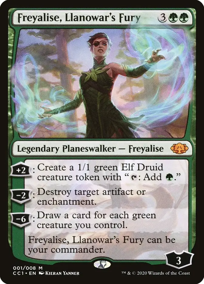 Freyalise  Llanowar s Fury (Commander Collection: Green)