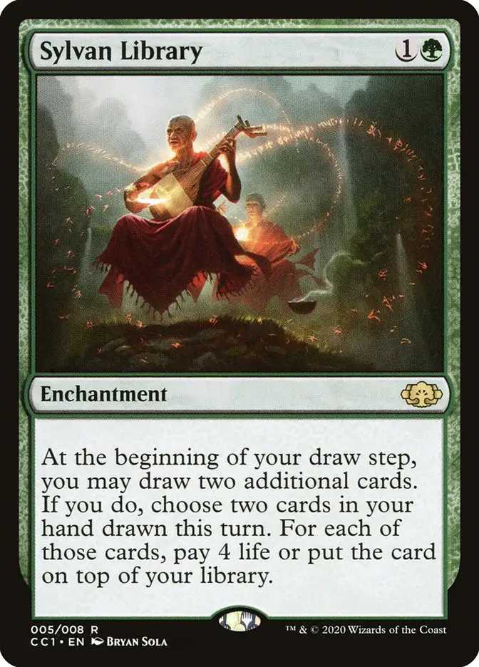 Sylvan Library (Commander Collection: Green)