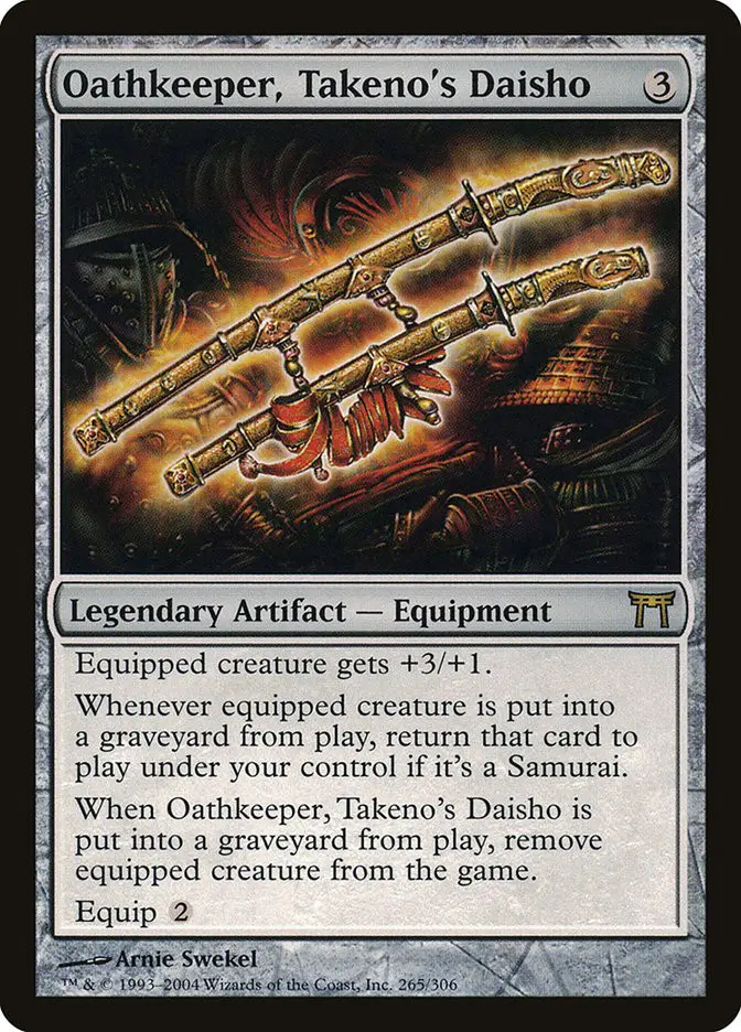 Oathkeeper  Takeno s Daisho (Champions of Kamigawa)