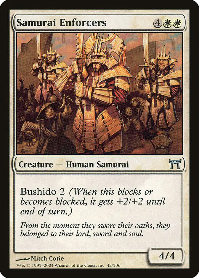 Samurai Enforcers (Champions of Kamigawa)