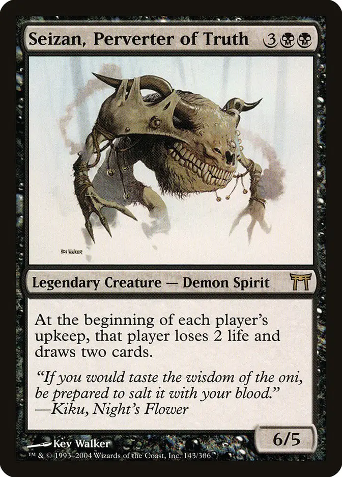 Seizan  Perverter of Truth (Champions of Kamigawa)