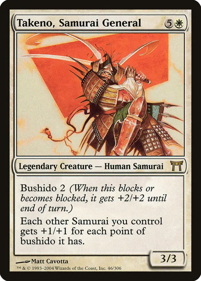 Takeno  Samurai General (Champions of Kamigawa)