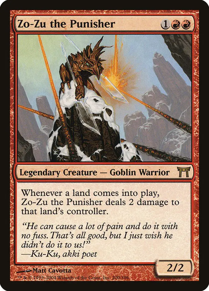 Zo Zu the Punisher (Champions of Kamigawa)