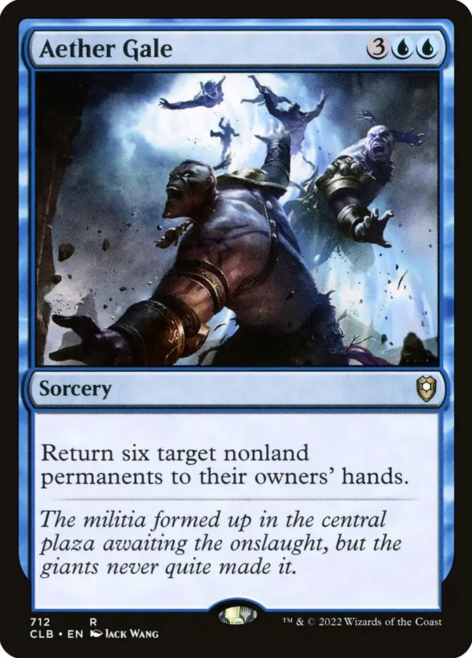 Aether Gale (Commander Legends: Battle for Baldur