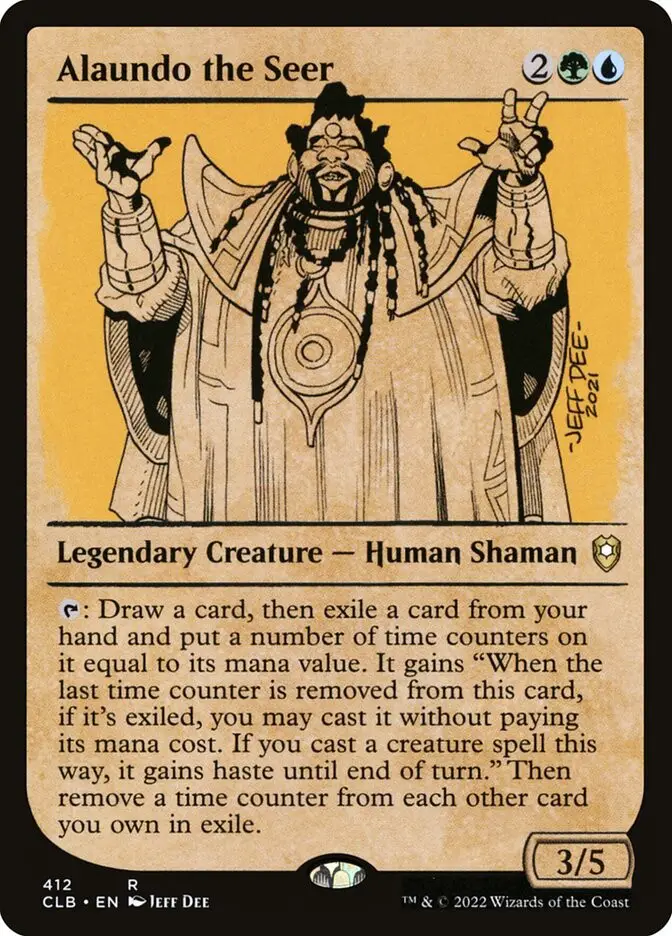 Alaundo the Seer (Commander Legends: Battle for Baldur