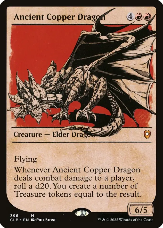 Ancient Copper Dragon (Commander Legends: Battle for Baldur
