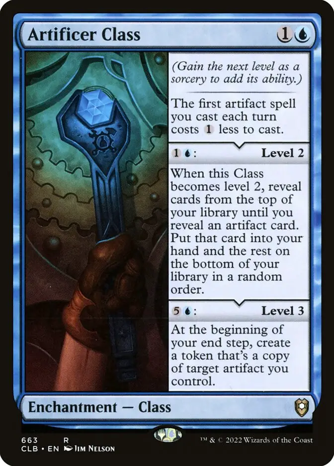 Artificer Class (Commander Legends: Battle for Baldur