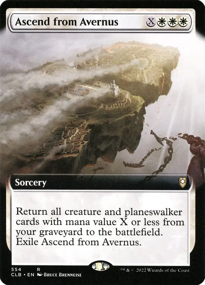 Ascend from Avernus (Commander Legends: Battle for Baldur