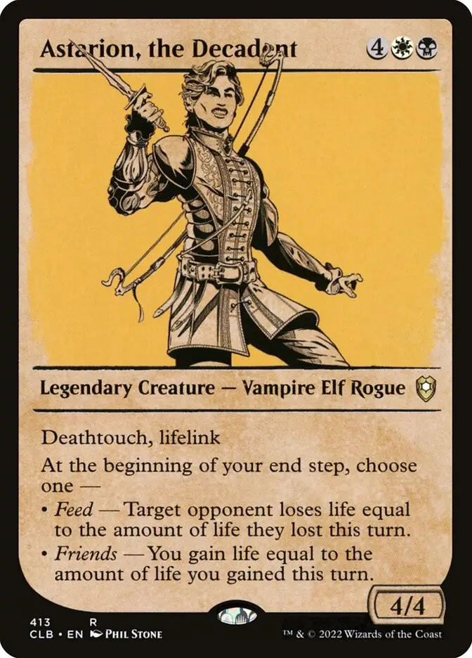 Astarion  the Decadent (Commander Legends: Battle for Baldur