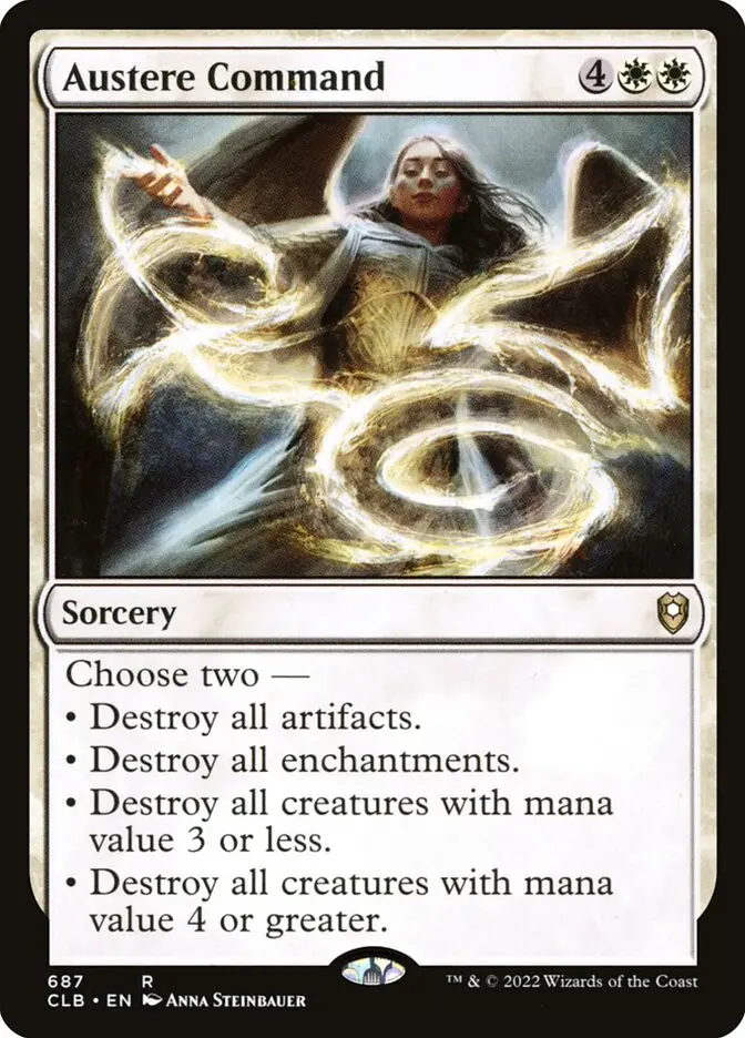 Austere Command (Commander Legends: Battle for Baldur