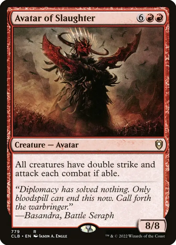 Avatar of Slaughter (Commander Legends: Battle for Baldur