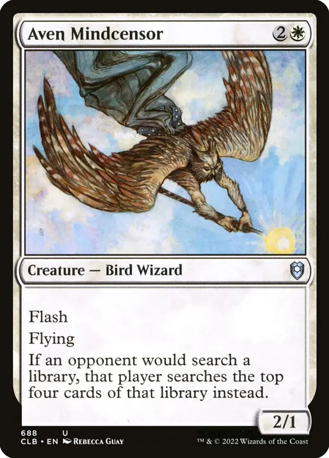 Aven Mindcensor (Commander Legends: Battle for Baldur