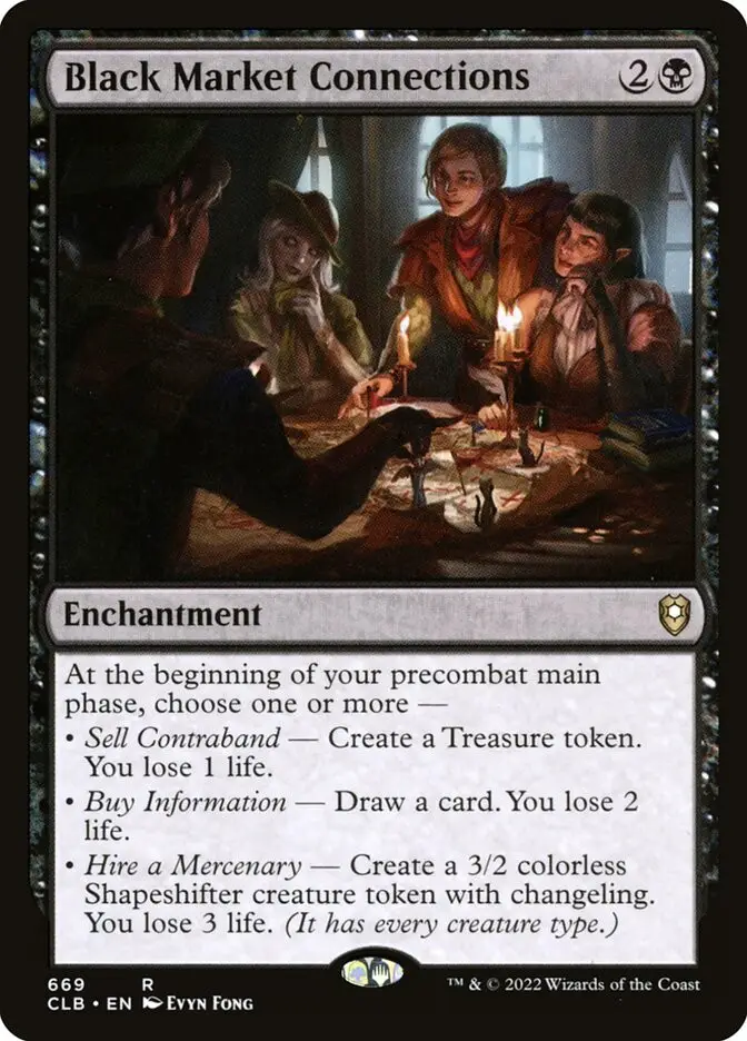 Black Market Connections (Commander Legends: Battle for Baldur