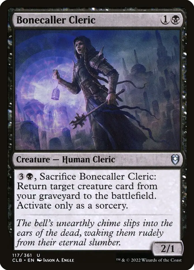 Bonecaller Cleric (Commander Legends: Battle for Baldur