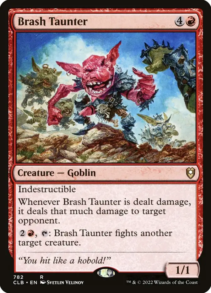 Brash Taunter (Commander Legends: Battle for Baldur