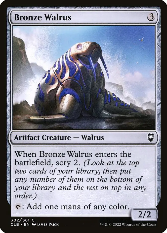 Bronze Walrus (Commander Legends: Battle for Baldur