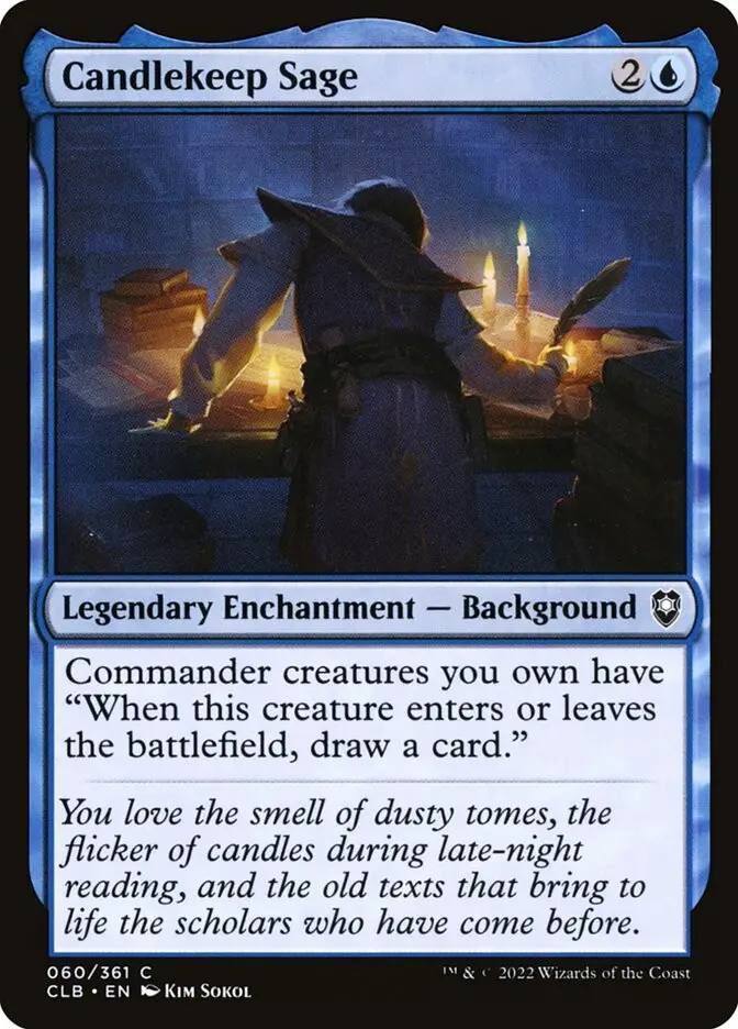 Candlekeep Sage (Commander Legends: Battle for Baldur