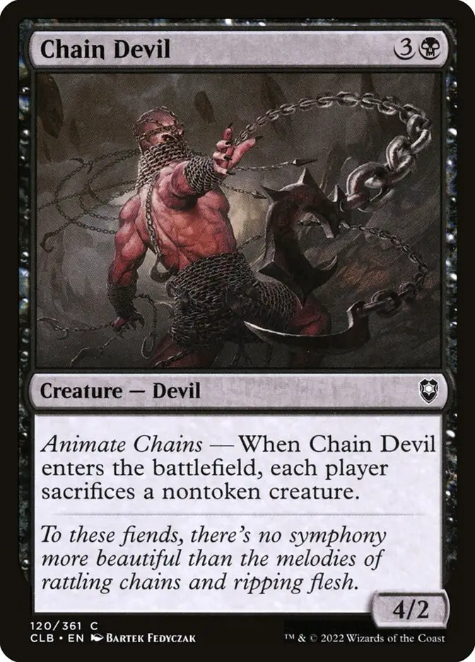 Chain Devil (Commander Legends: Battle for Baldur