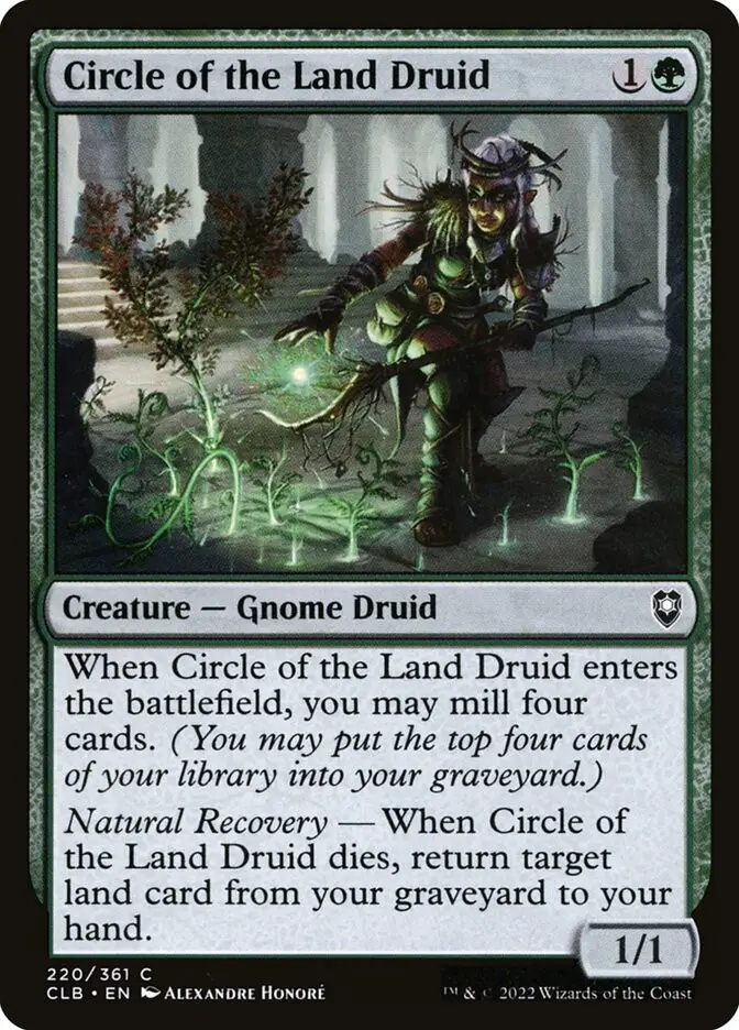 Circle of the Land Druid (Commander Legends: Battle for Baldur