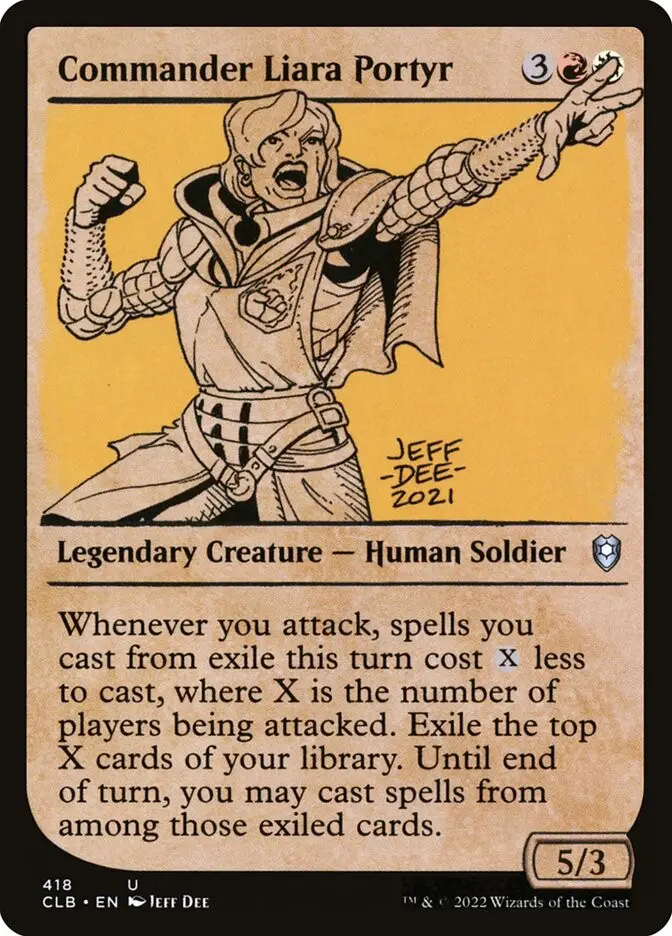 Commander Liara Portyr (Commander Legends: Battle for Baldur