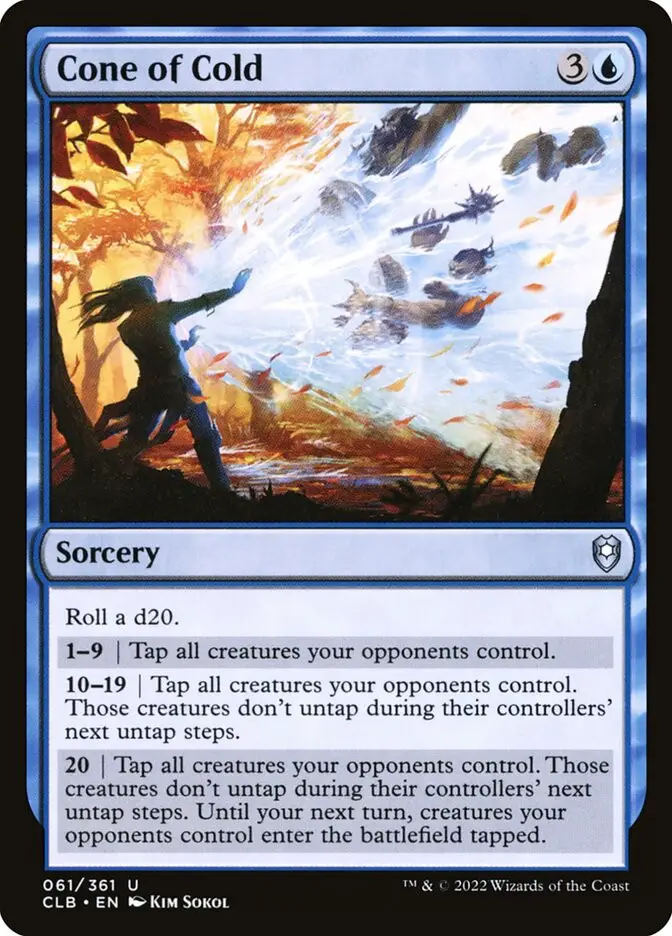 Cone of Cold (Commander Legends: Battle for Baldur