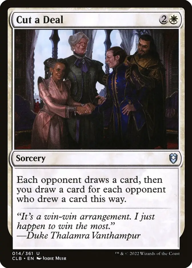 Cut a Deal (Commander Legends: Battle for Baldur