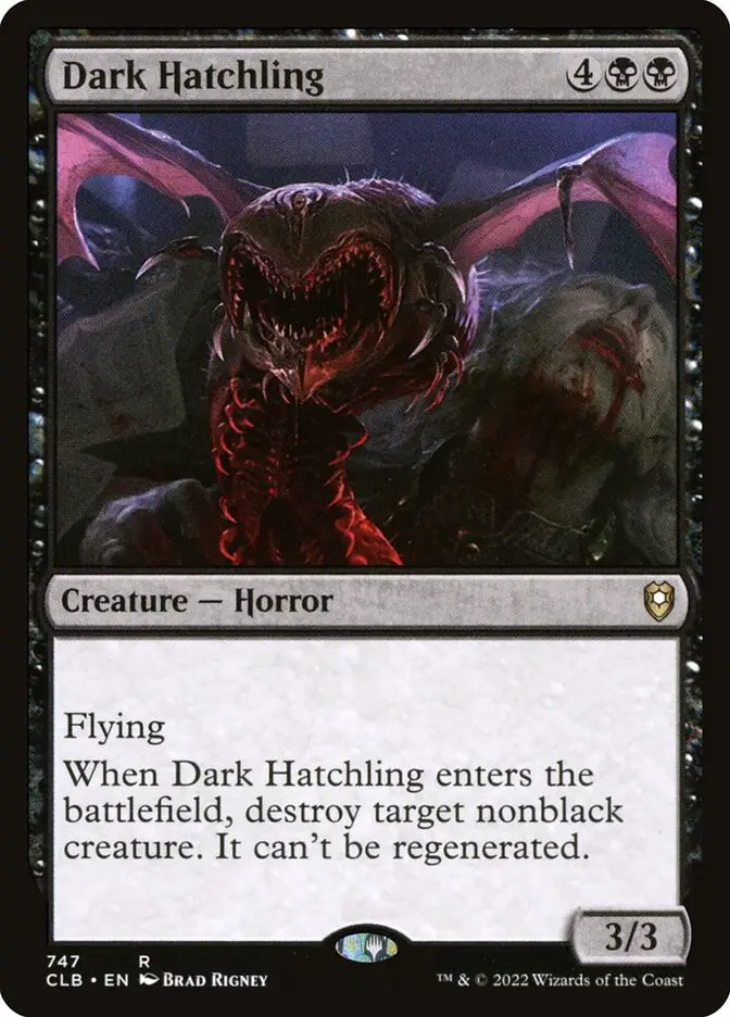 Dark Hatchling (Commander Legends: Battle for Baldur
