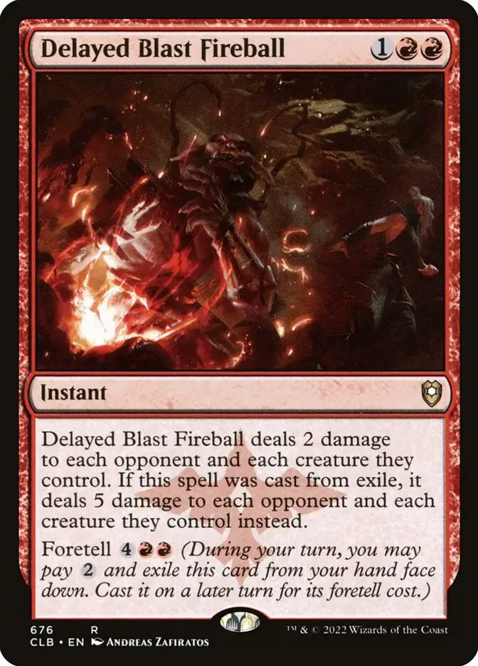 Delayed Blast Fireball (Commander Legends: Battle for Baldur