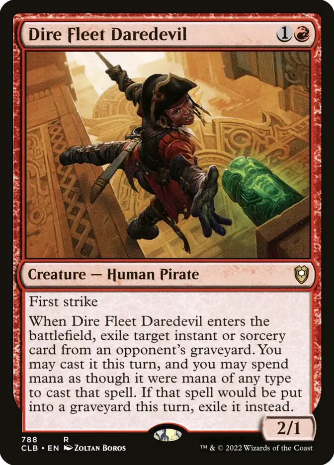 Dire Fleet Daredevil (Commander Legends: Battle for Baldur